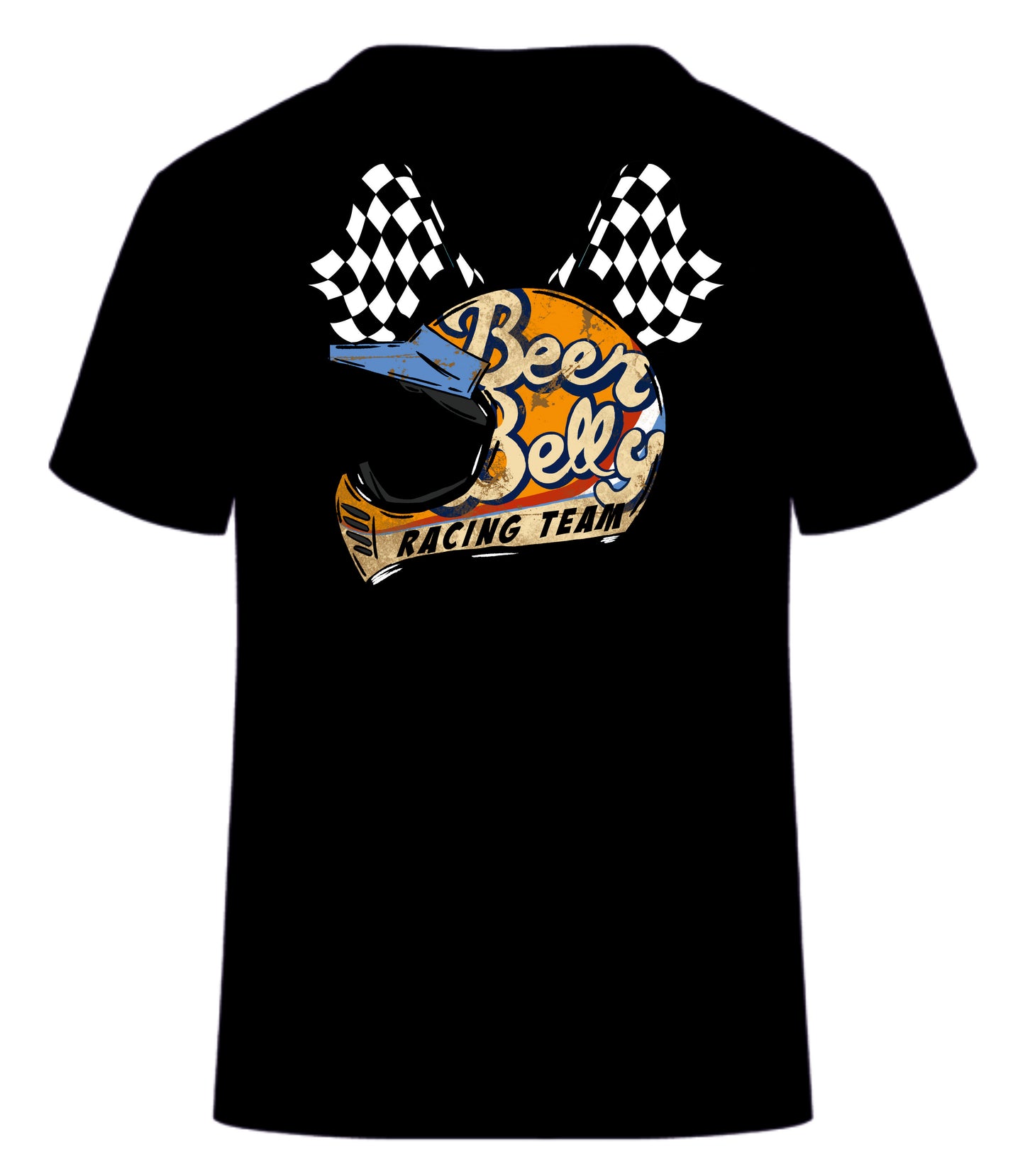 Kurzarm Shirt "Beer Belly Racing Team"