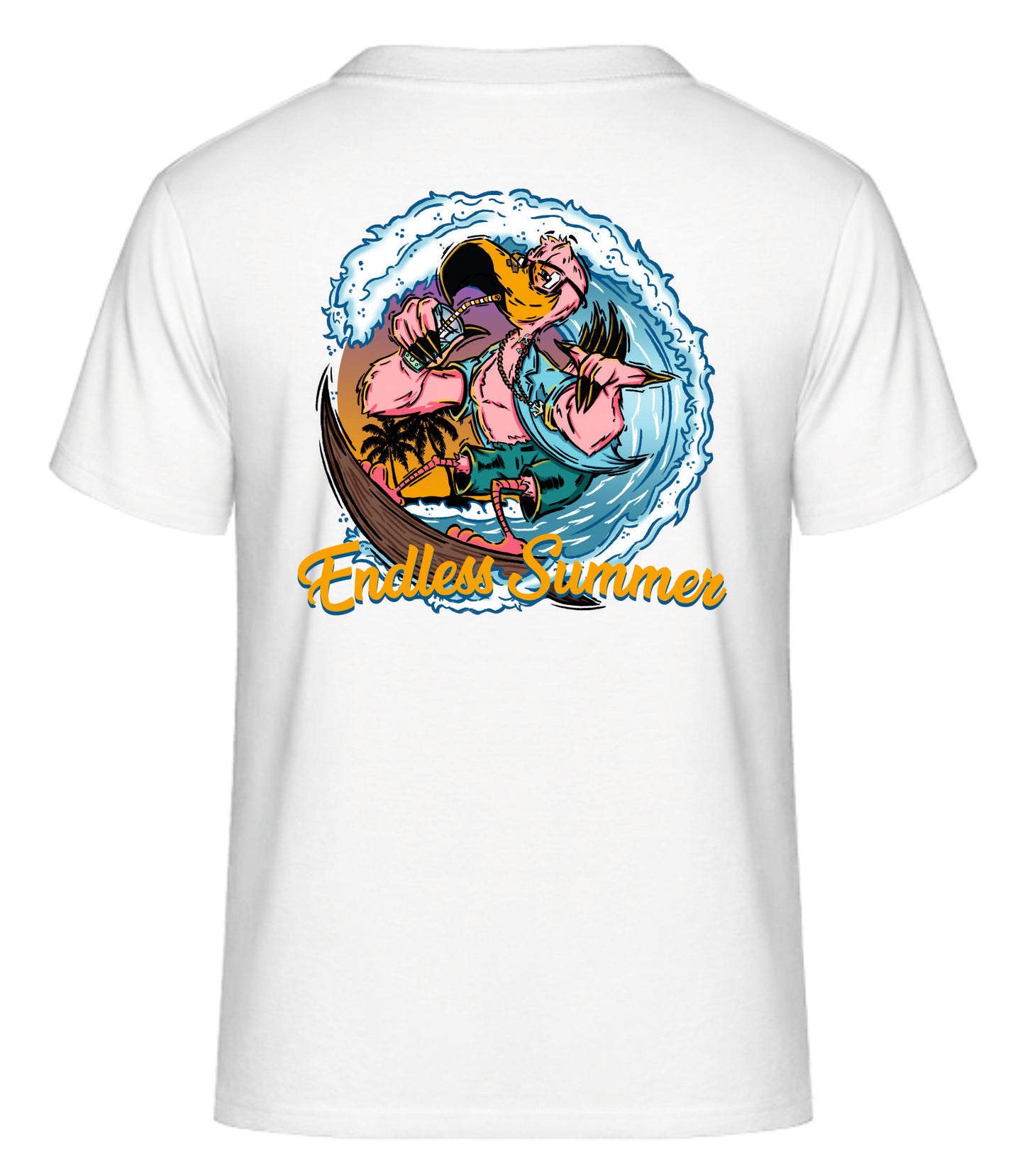Flamingo Surfer von Stuntmann_Mike_666