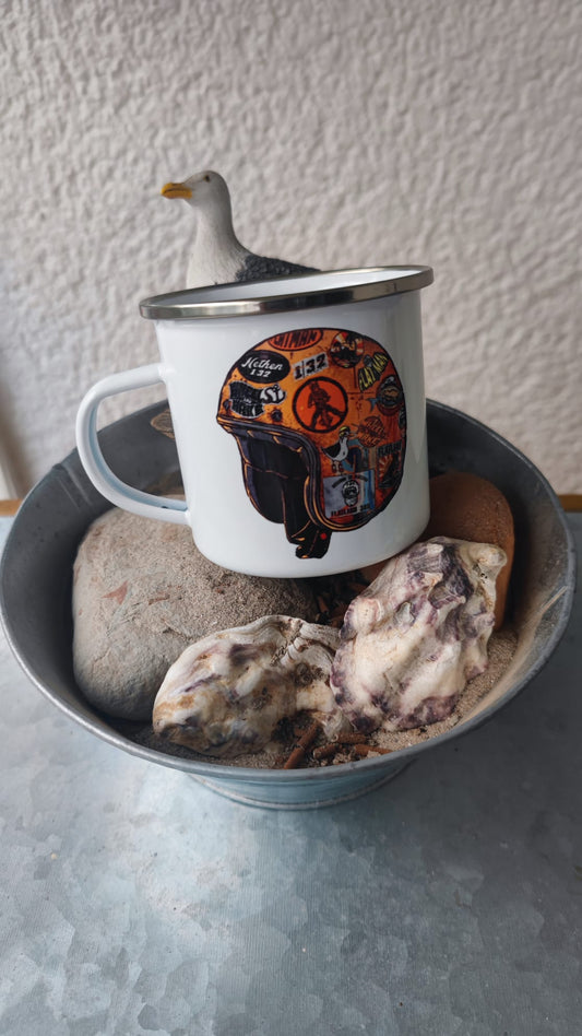 Kaffee Pott Emaille in verschieden varianten