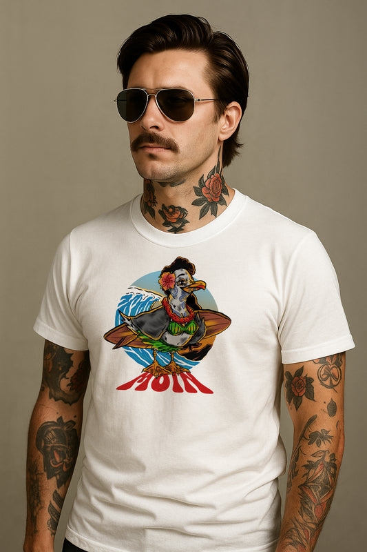 Das Shirt mit der Möwin SURFERIN