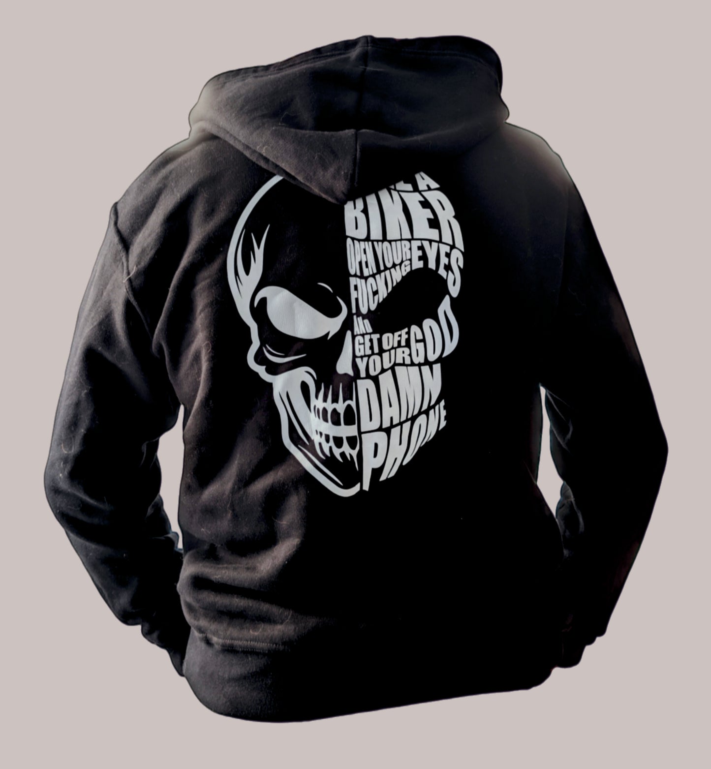 Hoody Zipper "Save a Biker" #Sauerland Invasion