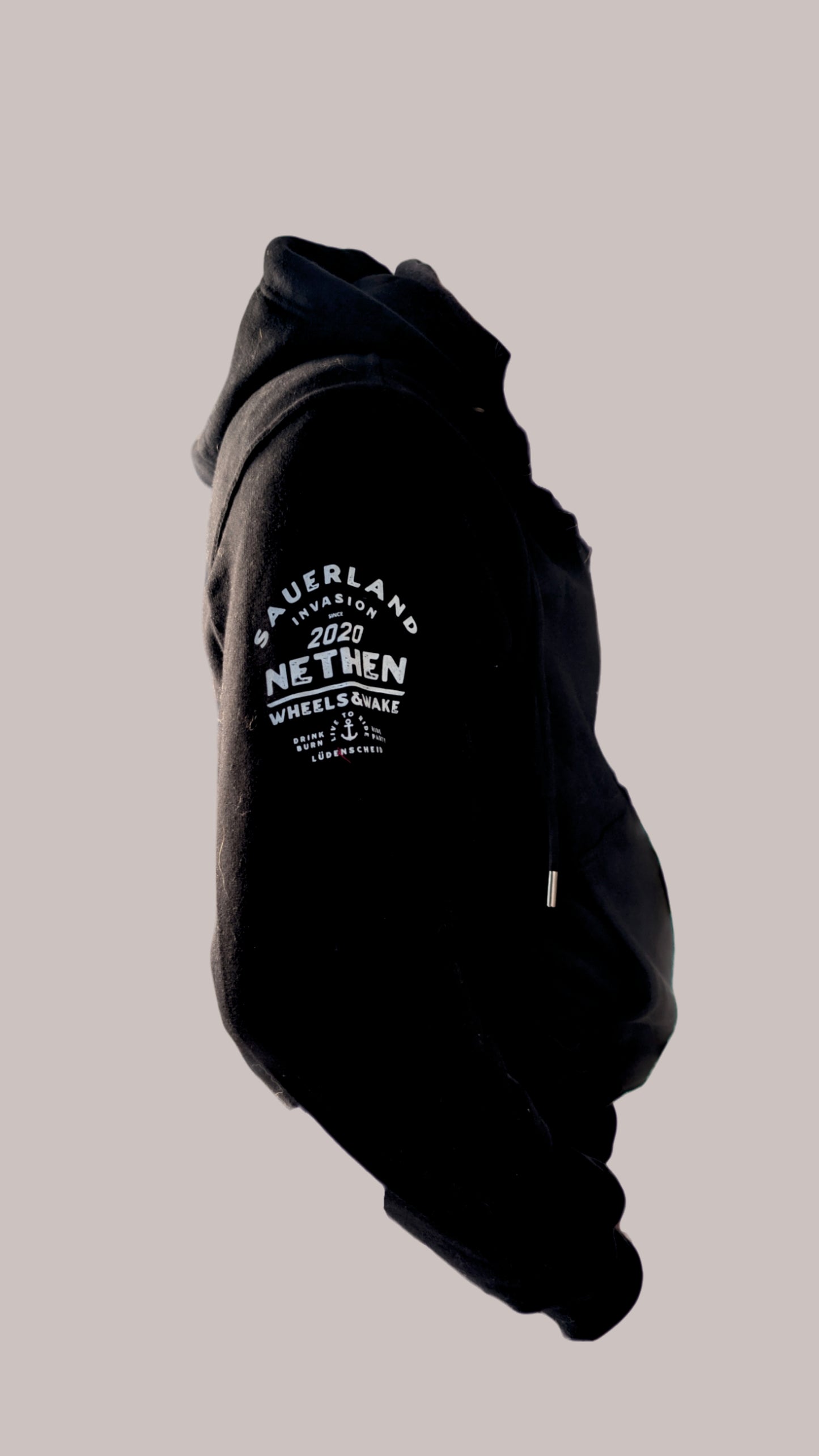Hoody Zipper "Save a Biker" #Sauerland Invasion