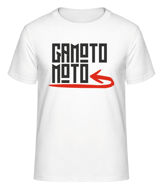 Kurzarm Shirt "Gamoto Moto Neues Design STR1CT Logo groß auf der Brust"