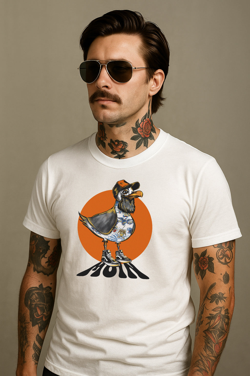 Das Shirt "MÖWE MIT CAP"